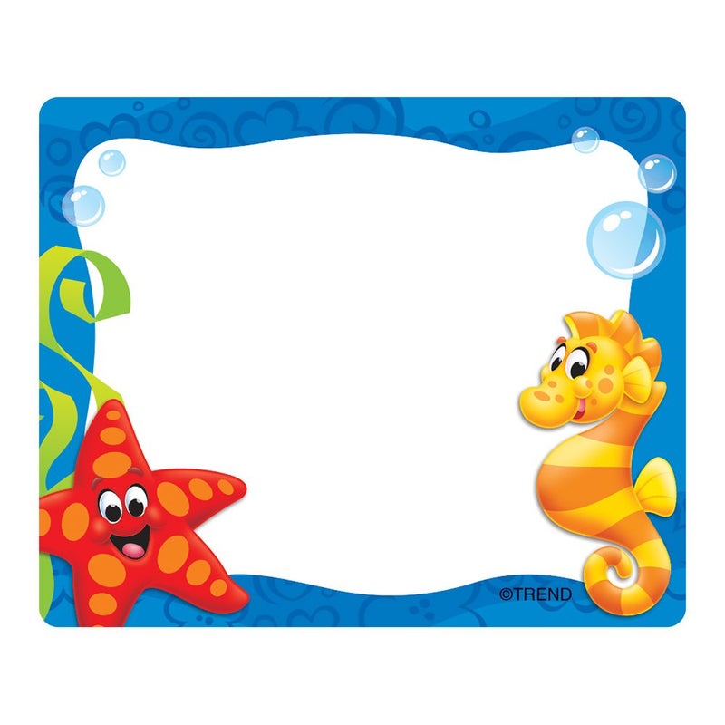 TREND enterprises, Inc. Sea Buddies Terrific Labels, 36 ct - Image 1